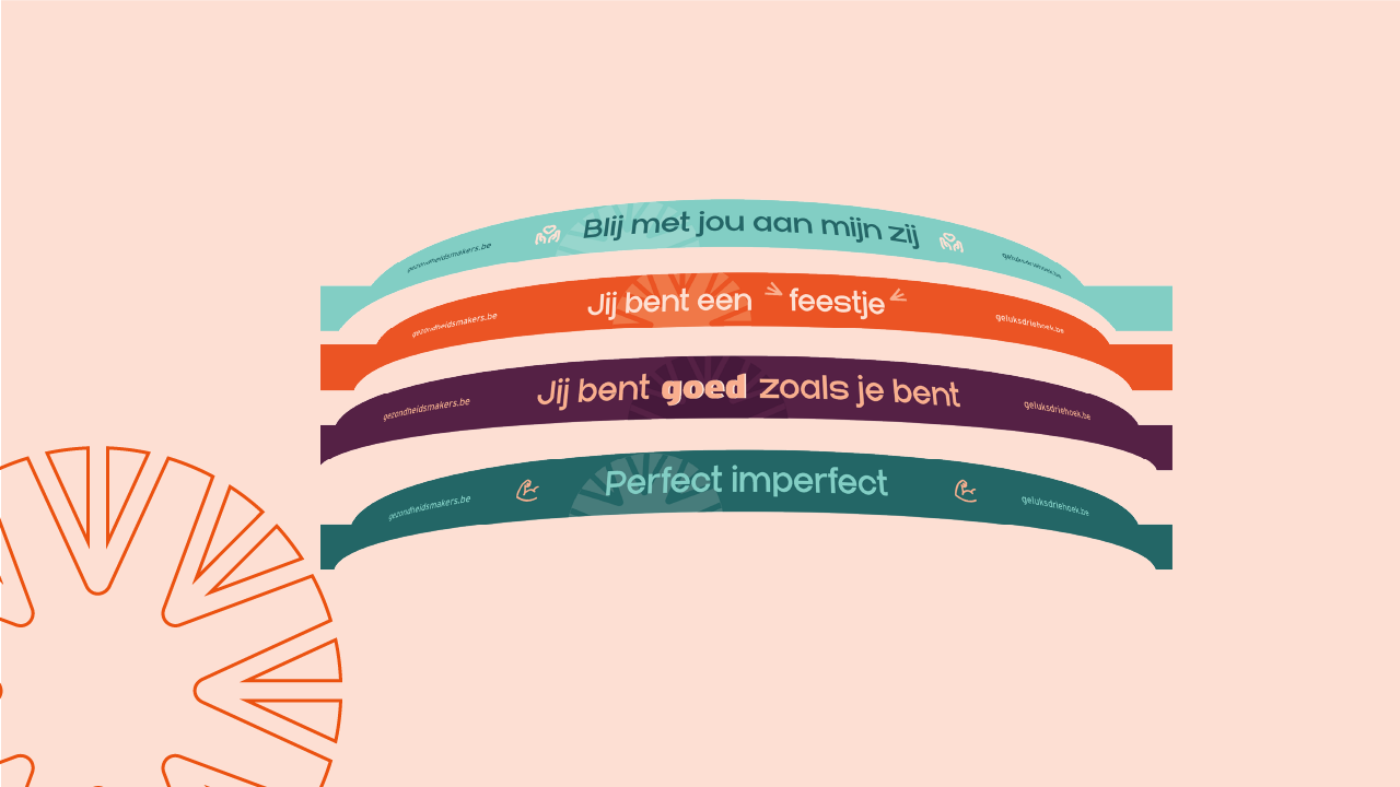 Pakket complimentenbandjes